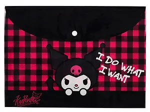 Папка-конверт А4 на кнопке "Kuromi-2"