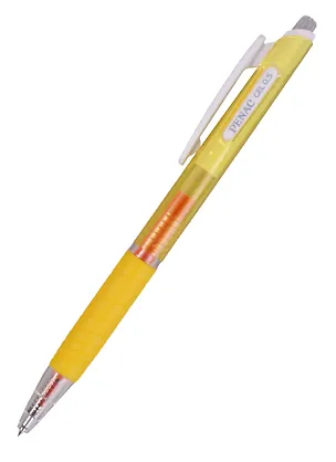 Ручка гелевая Penac, Inketti, автоматическая желтая 0,5 мм 245958