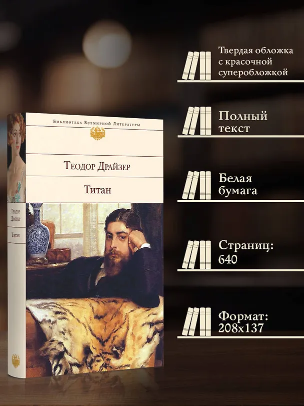 Книга Титан (Теодор Драйзер) — 7