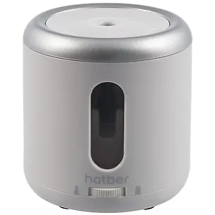 Точилка электрическая 1 отверстие, круглая, белая, пластик 2879423