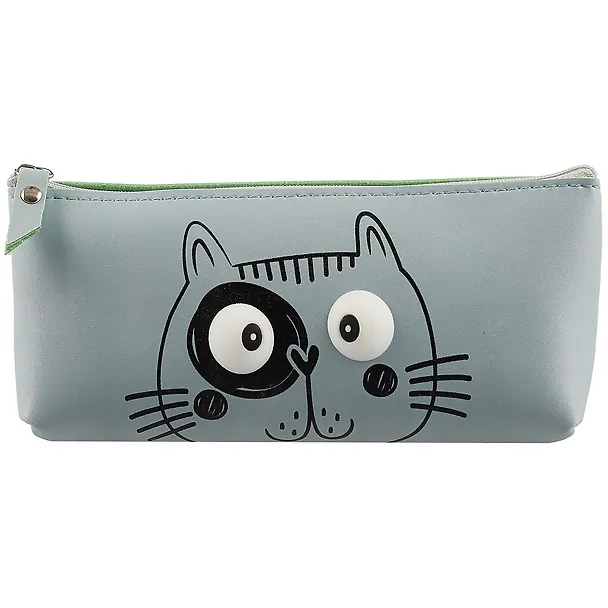 Пенал-косметичка «Crazy cat», 9 x 19 см 250030 — 2
