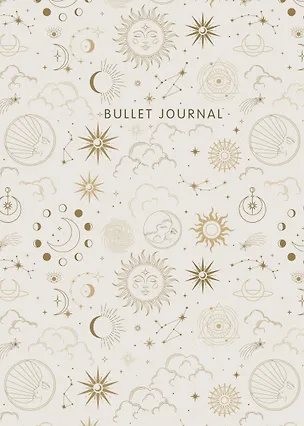 Книга для записей А5 120стр тчк. "Bullet Journal (эзотерический светлый)" 3009885