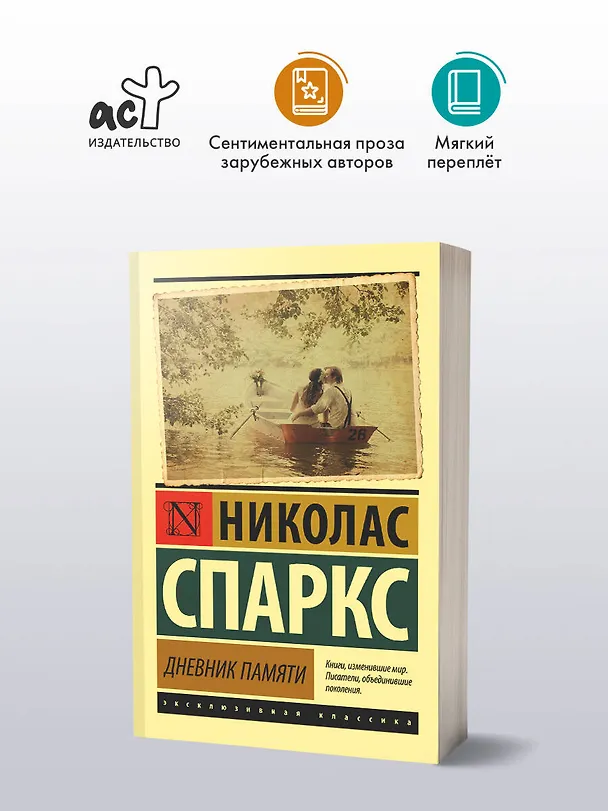 Книга Дневник памяти (Николас Спаркс) — 6