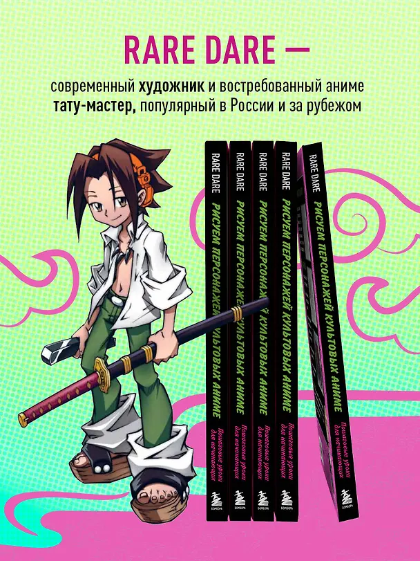 Книга Рисуем персонажей культовых аниме. Пошаговые уроки для начинающих (Кирилл Юдин) — 8