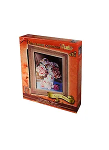 Объемная картина Крем-брюле Коллекция Цветы (0209) (29х36см) (Vizzle) (8+)