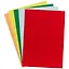 Цветная бумага бархатная, самоклеящаяся, 5 цветов, А4 — 239329 — 2