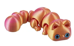 Фигурка 3D Котёнок Мяф (пластик) (11х4)