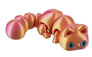 Фигурка 3D Котёнок Мяф (пластик) (11х4) 3062307