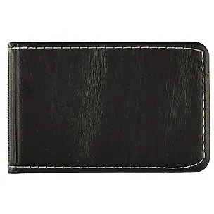 Визитница 40 карточек кож/зам, матов, черная, Centrum 219638