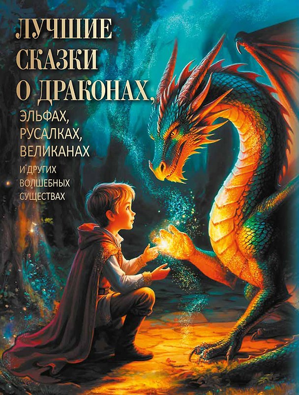 Книга Лучшие сказки о драконах, эльфах, русалках, великанах и других волшебных существах () — 1