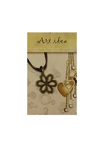 Кулоны в асс.1 Резной цветочек (QA 1496) (14021113) (упаковка)