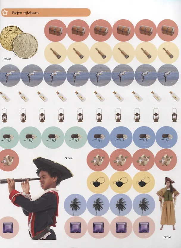 Книга Pirates. Ultimate Sticker Book () — 5