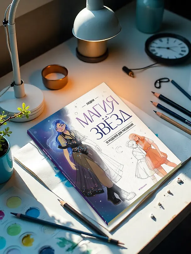 Книга Магия звезд. 10 моделей для рисования (Людми) — 7