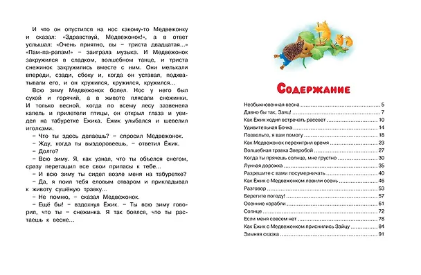 Книга Как Ёжик с Медвежонком ловили осень (Сергей Козлов) — 8