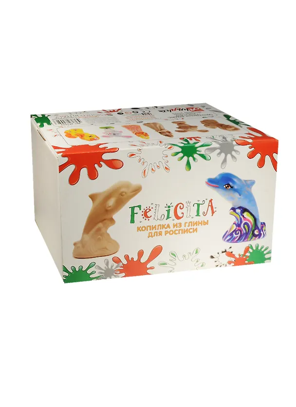 Керамическая фигурка-копилка Дельфин (282452) (Felicita) (3+) 2548240 — 1