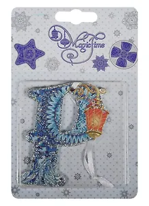 Новогоднее подвесное украшение буква Р (8х7)