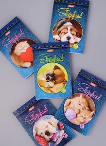 Блокнот А7 48л кл. "Сони-Засони" 3хцв.блок, склейка, ассорти, Hatber