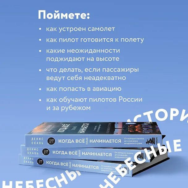 Книга Когда все только начинается. Книга 1. От молодого пилота до командира воздушного судна (Денис Окань) — 8
