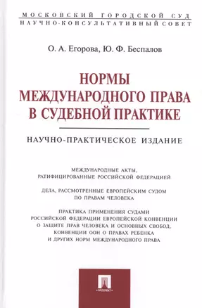 Нормы международного права в судебной практике.Монография. — 2523786 — 1