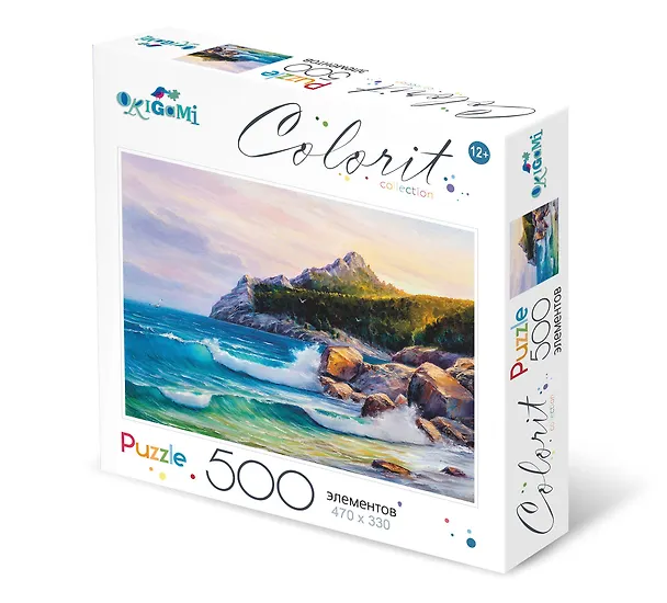 Пазл «Прибой на рассвете» 500 элементов, Colorit collection 2962554 — 1
