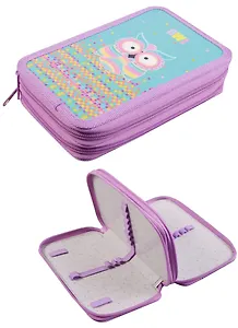 Пенал школьный 2 отделения "Owl"