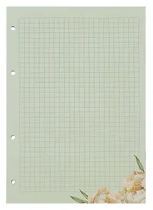 Сменный блок для тетрадей 50л кл. "Peony" 70г/м2, инд.уп.