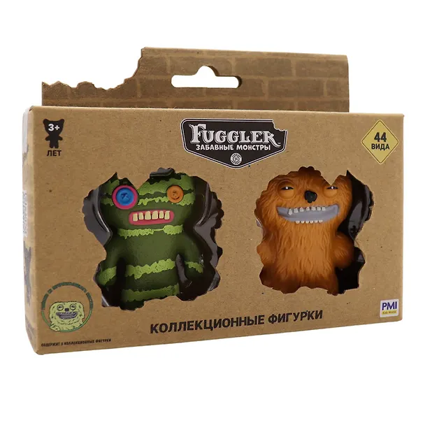 Коллекционные фигурки Fugglers Лабораторный монстр, Лохматый Добряк (2шт) (FG2015B) 3133890 — 3