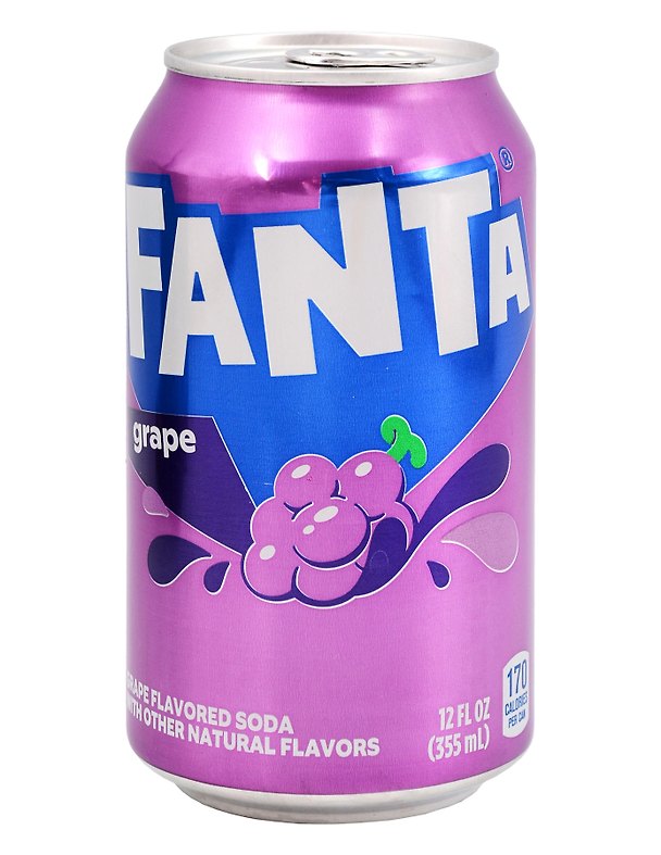 Напиток безалкогольный газированный Fanta Grape (Фанта Грэйп), 0,355 л 336006 — 1