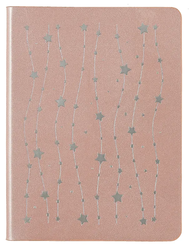 Записная книжка «Pearl. Сахарная вата» А6, 64 листа в линейку, экокожа, Listoff 3006226 — 1