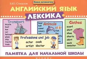 Английский язык.Лексика: памятка для нач.школы дп