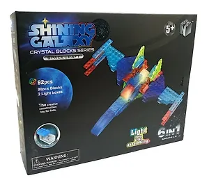 Конструктор пластиковый Shining Galaxy Набор 6 в 1 Военный самолет