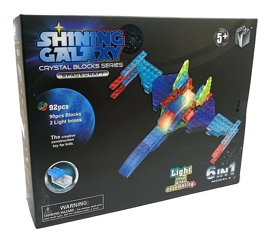 Конструктор пластиковый Shining Galaxy Набор 6 в 1 Военный самолет 337538 — 1