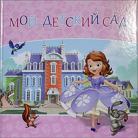 

Disney София Прекрасная Мой детский сад Альбом для фото и записей