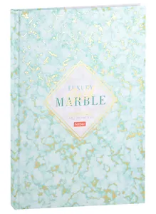 Книга для записей А4 80л кл. "Мраморная коллекция" 7БЦ, мат.ламинация