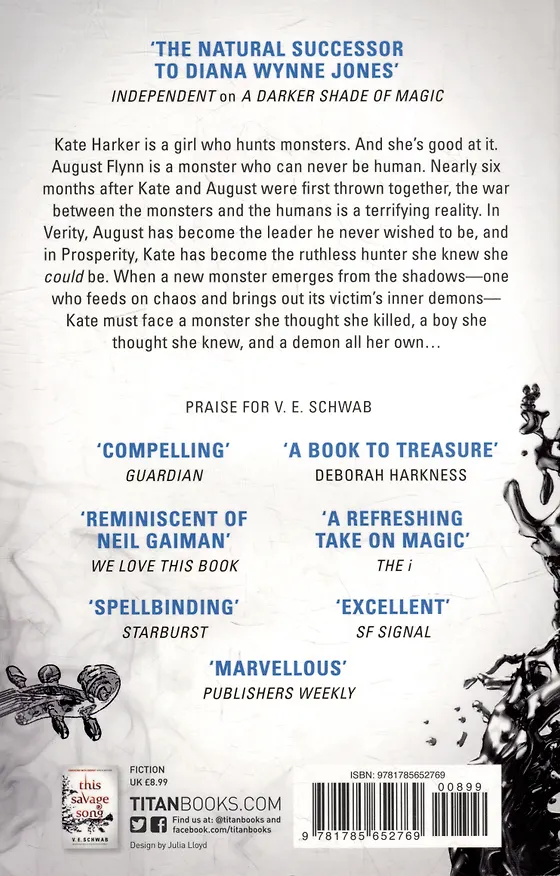 Книга Our Dark Duet (Victoria Schwab) — 2
