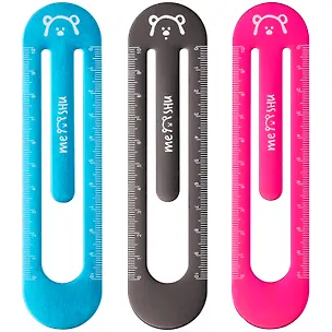 Линейка 10см металлическая, ассорти, европодвес, MESHU 3112535