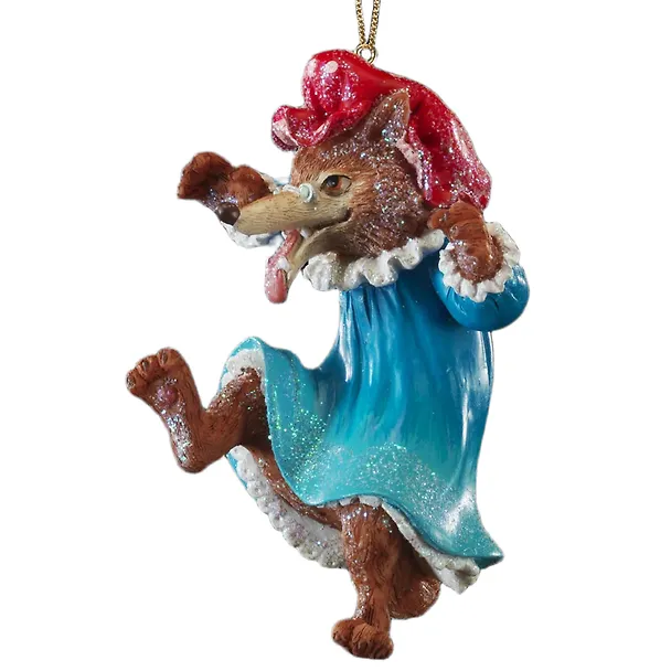 Новогоднее подвесное украшение ErichKrause Decor Будни Волка (пластик) (11см) (43909) 3177027 — 1
