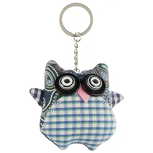 Брелок Сова (ткань) (8см)