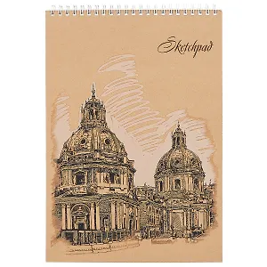 Скетчбук «Городская архитектура», 40 листов, А4