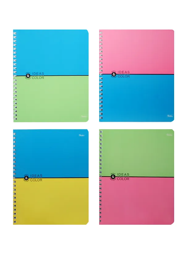 Тетрадь общая «Ideas Color. Neon» в ассортименте, 96 листов в клетку, А5 - Hatber 237312 — 1