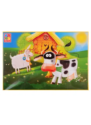 Мягкие пазлы А5 Vladi Toys Ферма 2789775