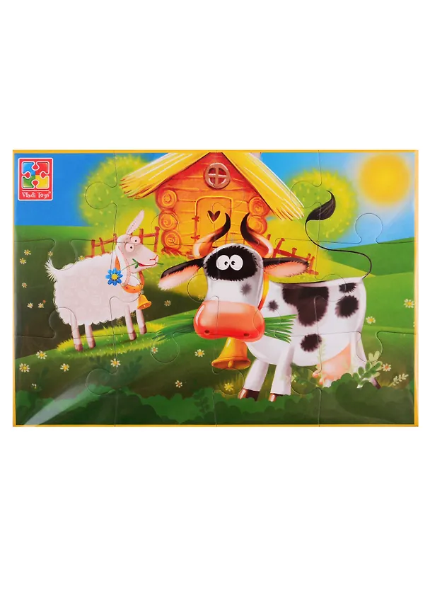 Мягкие пазлы А5 Vladi Toys Ферма 2789775 — 1
