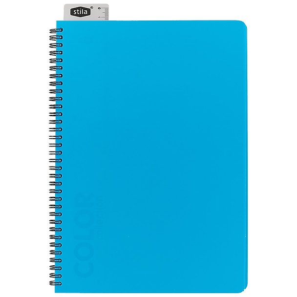 Тетрадь общая «Neon blue», 96 листов в клетку, А4 - Stila 235214 — 1