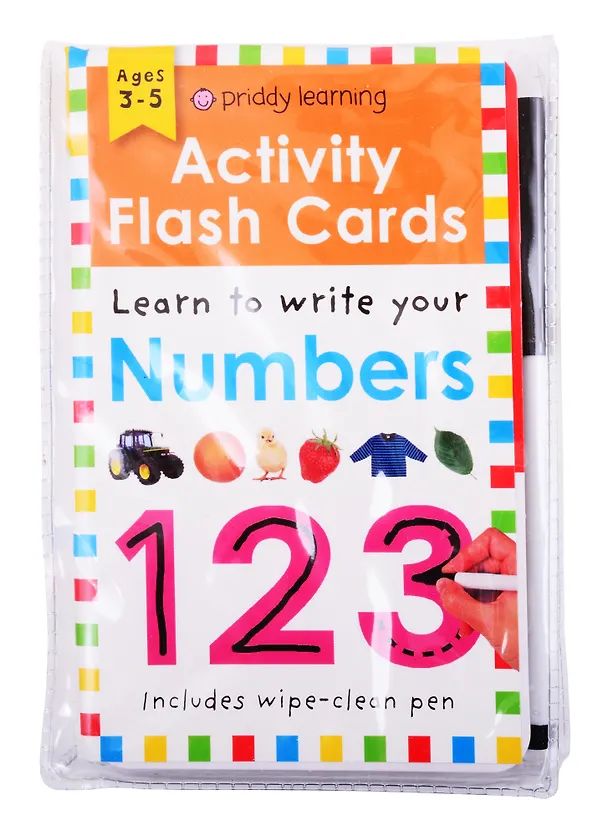 Книга Activity Flash Cards Numbers (Roger Priddy) — 1
