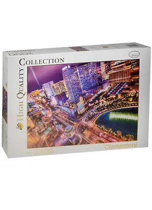 Пазл 2000К 32555 Clementoni Лас-Вегас Город азарта (97,5х66,8см) (High Quality Collection) (Travel) (коробка) 2560953