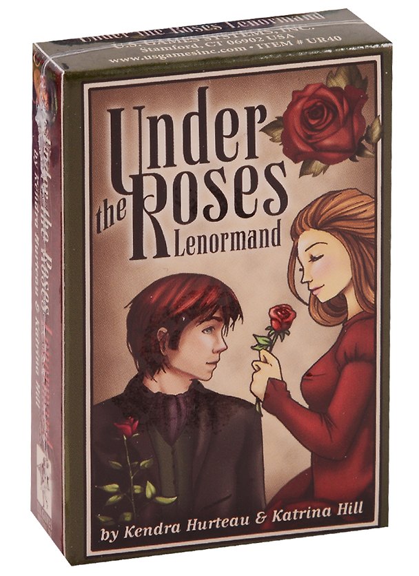 Книга Under the Roses Lenormand (39 карт + инструкция) (Кендра Херто) — 1