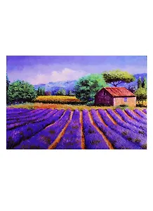 Доска для нарезки Прованс (стекло) (30x20) (CB-Прованс) (в подар.упаков.) GiftLand