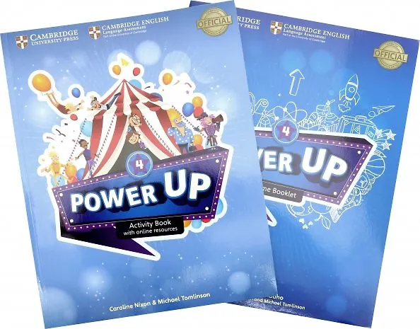 Книга Power Up. Level 4. Activity Book With Online Resources And Home Booklet (комплект из 2-х книг) (Michael Tomlinson, Caroline Nixon) — 1
