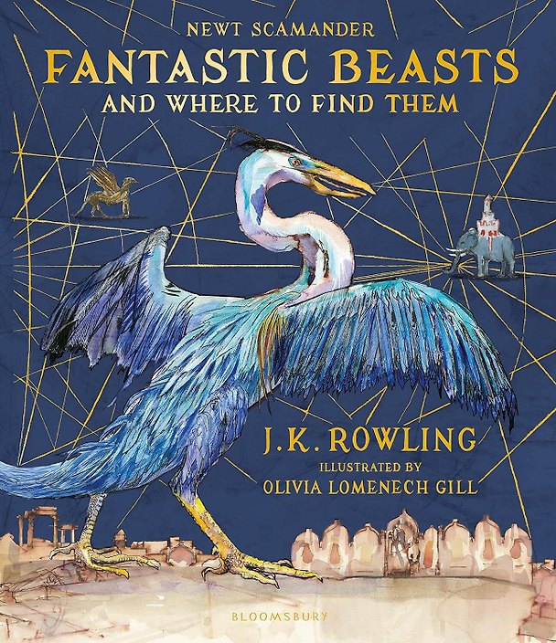 Книга Fantastic Beasts and Where to Find Them J.K. Rowling Фантастические твари и где они обитают Дж.К Роулинг / Книги на английском языке (Джоан Кэтлин Роулинг) — 1