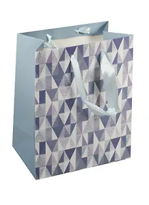 Пакет подарочный бумажный А5 18*23*10  "Абстракция" нейтр.,мат. ламинат, ассорти, Хансибэг